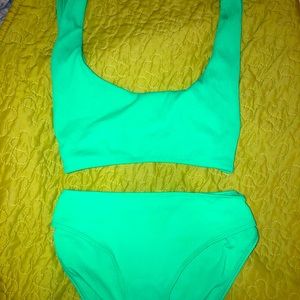Key lime colored aerie bikini - Size M